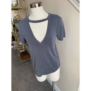 Forever 21 Charcoal Gray Modal t-shirt, size small